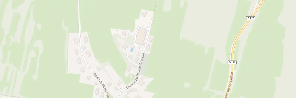Plan du 230 Che du Haut de Gravelle à Geruge