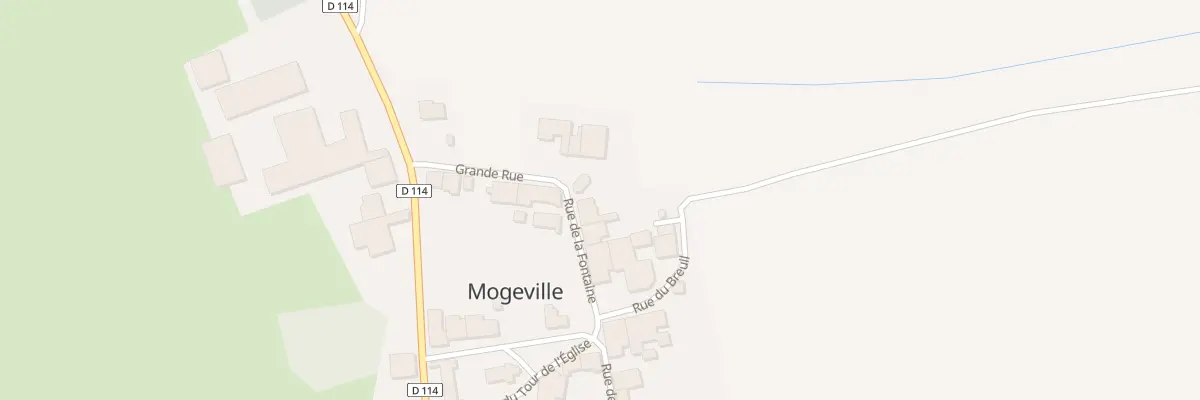 Plan du 6 Rue de la Fontaine à Mogeville