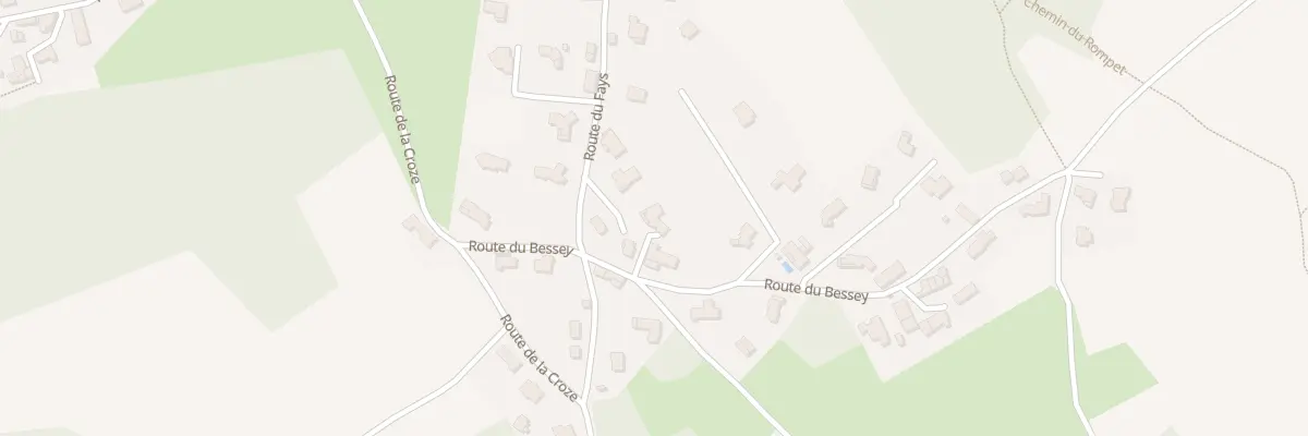Plan du 115 Rte du Bessey à Réaumont