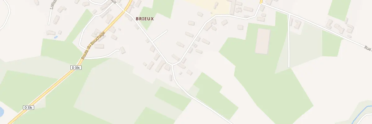 Plan du 5283 Brieux à Brangues