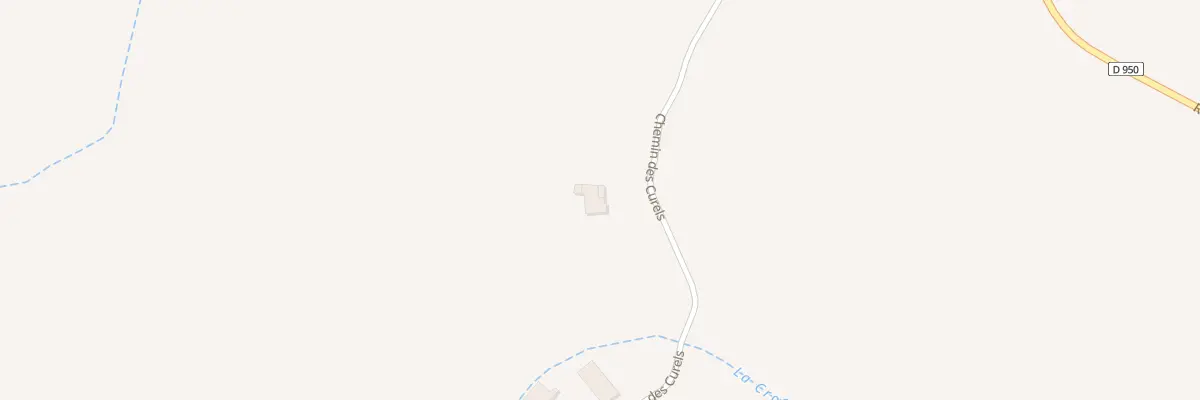 Plan du 5229 Les Curels à Revest-du-Bion