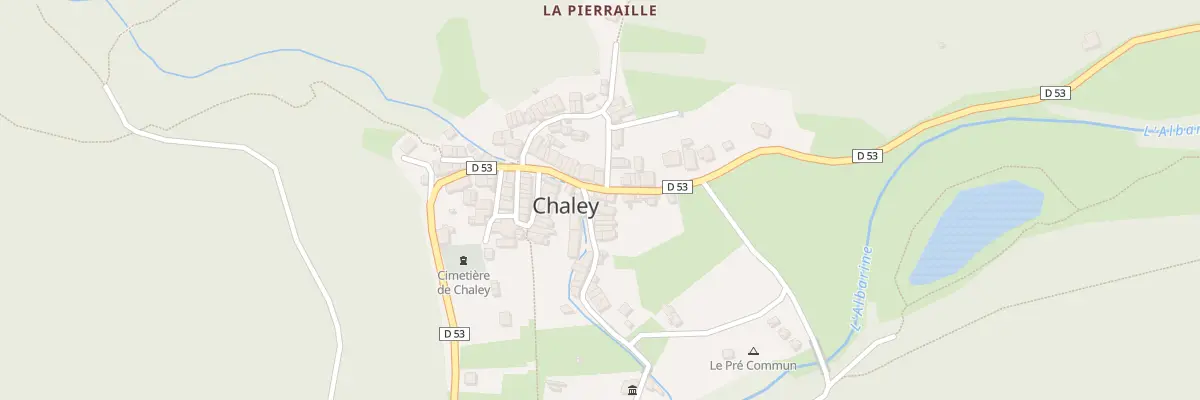 Plan du 18 Rue du Centre à Chaley
