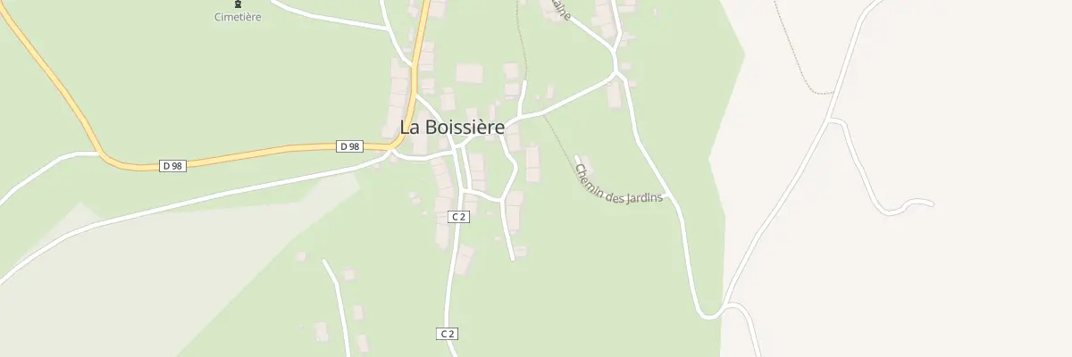 Plan du 38 Rue des Ninettes à La Boissière