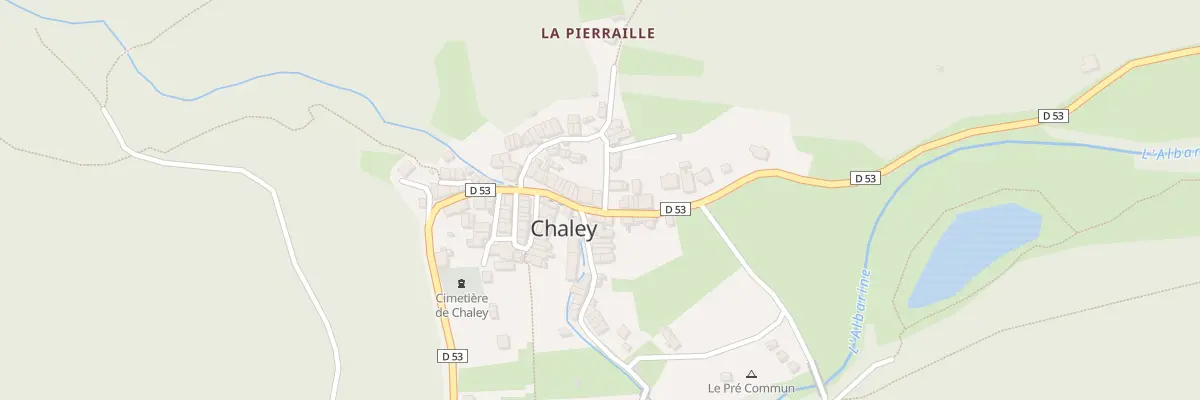 Plan du 1 Rue du Content à Chaley