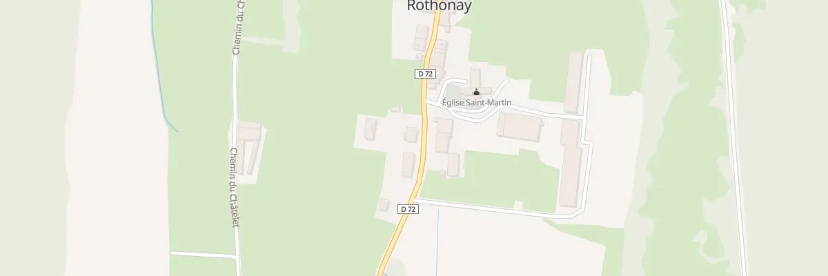Plan du 6 Rue Saint Martin à Rothonay
