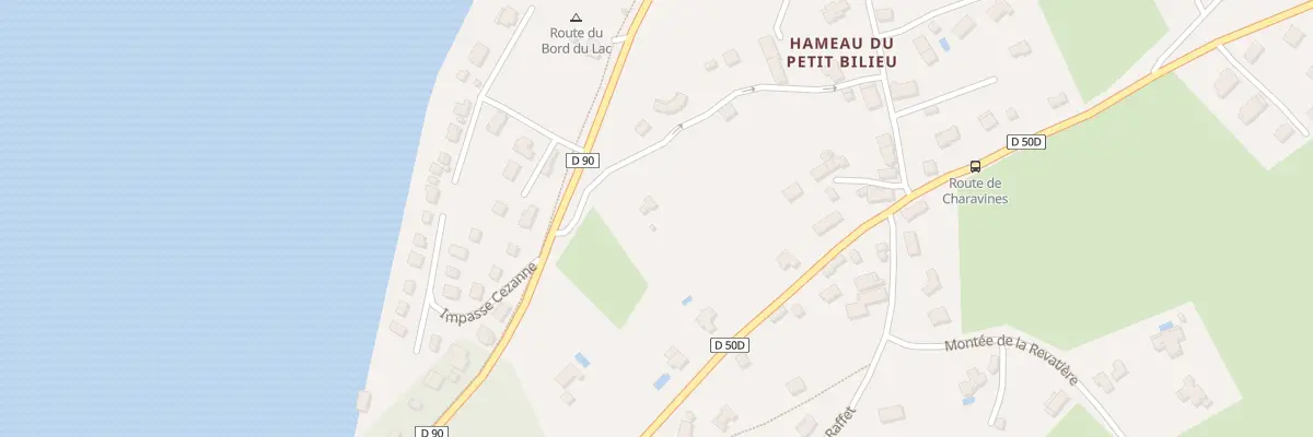 Plan du 227 Rte de Combe et Pré à Bilieu
