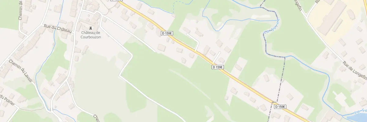 Plan du 336 Rte du Val de Sorne à Courbouzon