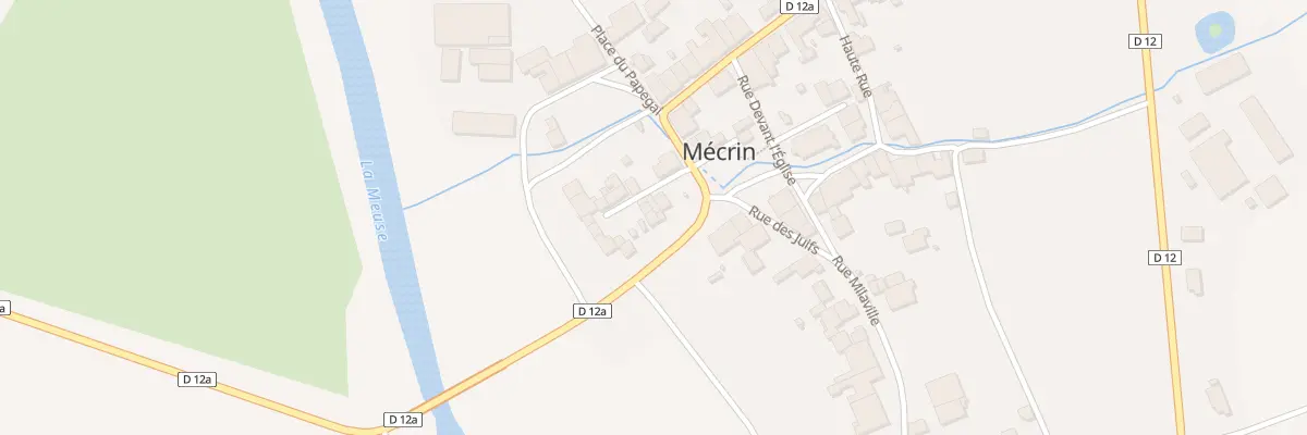 Plan du 1B Imp du Chateau à Mécrin