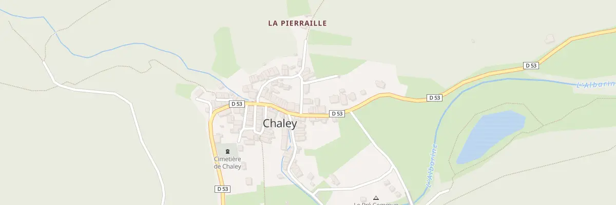 Plan du 2 Rue du Content à Chaley