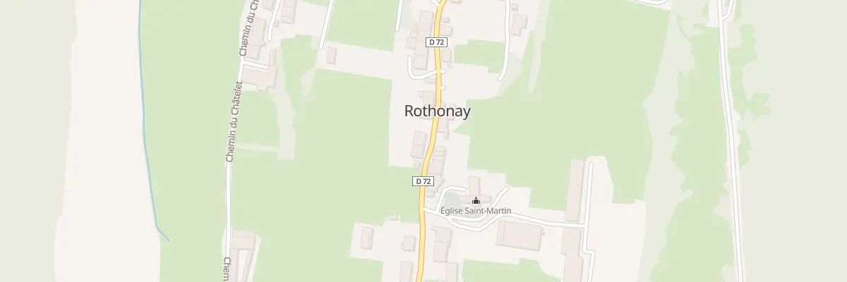 Plan du 14 Rue Saint Martin à Rothonay