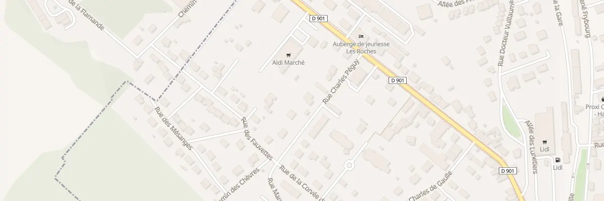 Plan du 8 Rue Charles Peguy à Saint-Mihiel