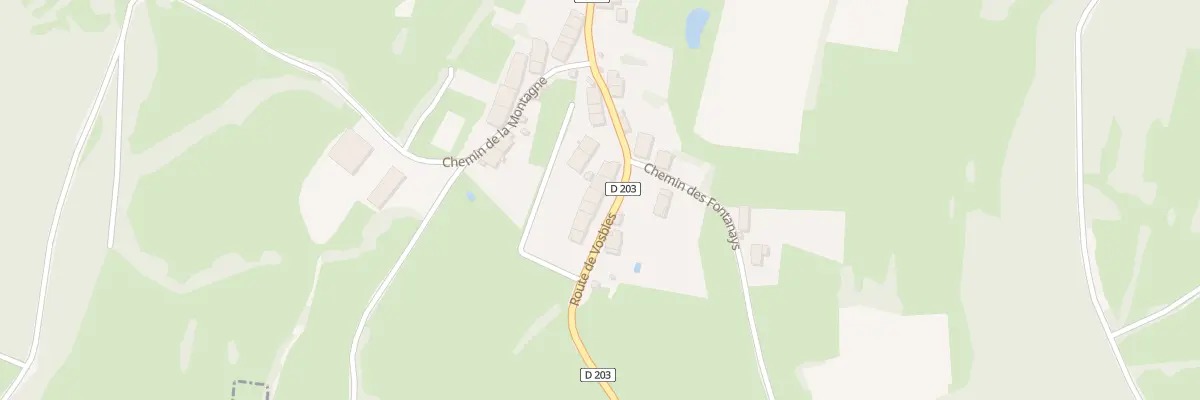 Plan du 5011 Rte de Vosbles à Genod