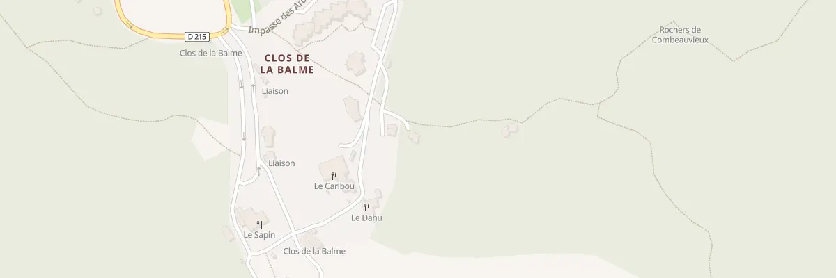 Plan du 387 Imp des Arolles à Corrençon-en-Vercors