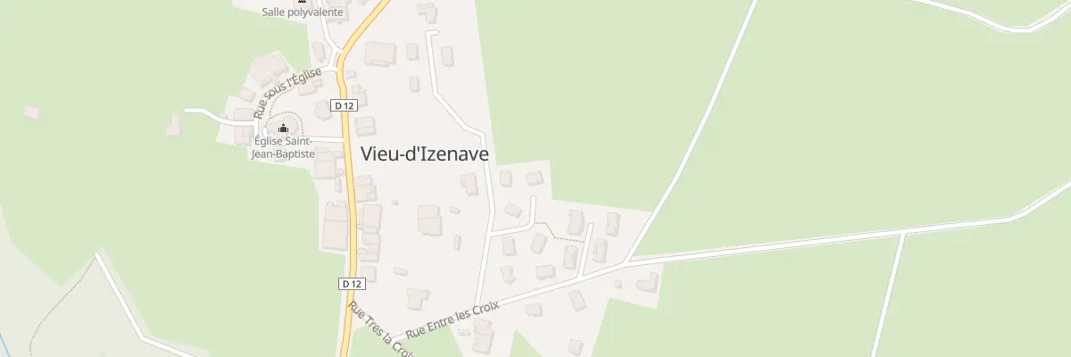 Plan du 63 Imp du Calvaire à Vieu-d’Izenave
