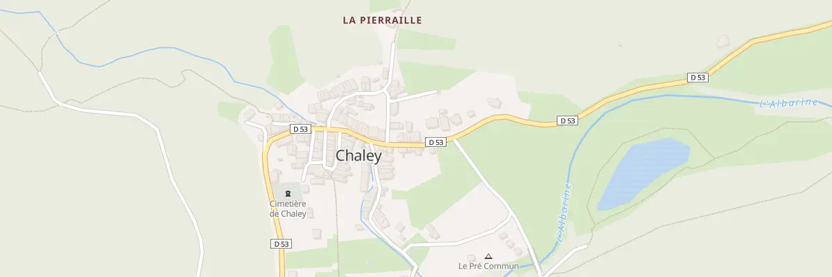 Plan du 35 Rue du Centre à Chaley