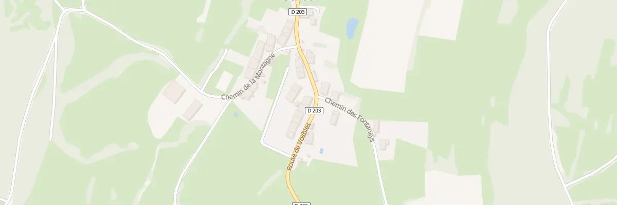 Plan du 82 Rte de Vosbles à Genod
