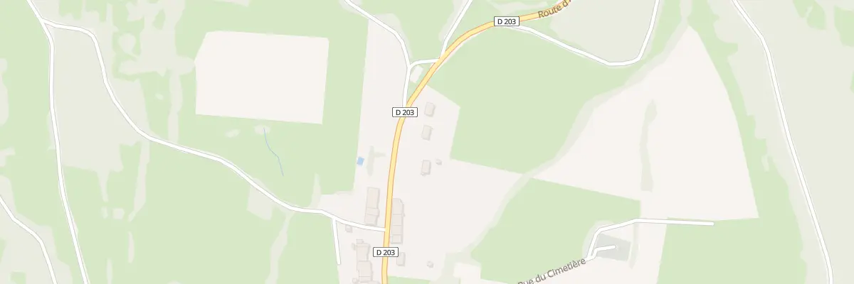 Plan du 170 Rte d’Arinthod à Genod