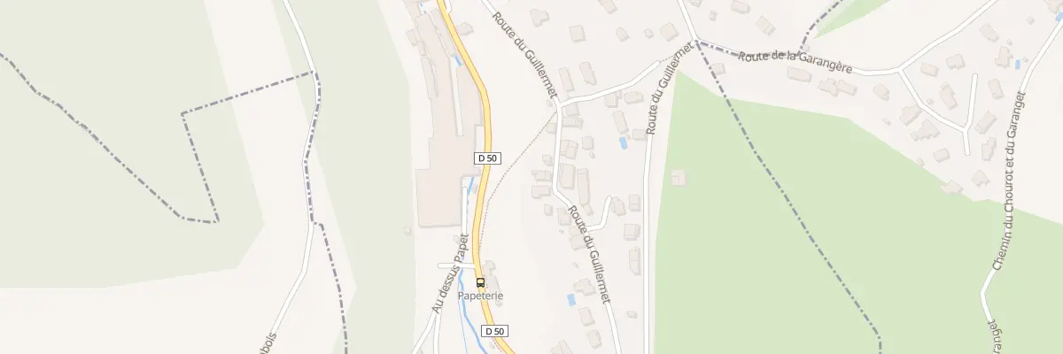 Plan du 290 Rte du Guillermet à Charavines