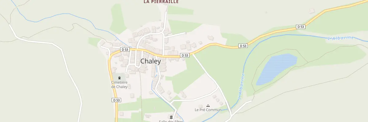 Plan du 26 Rue du Centre à Chaley