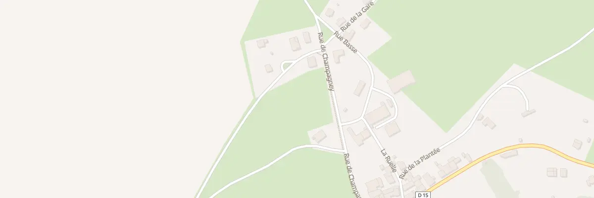 Plan du 1 Rue Bardoux à Montmirey-le-Château