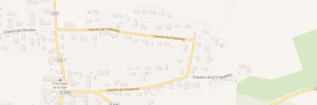 Plan du 330 Che de Chatanais à La Bâtie-Montgascon
