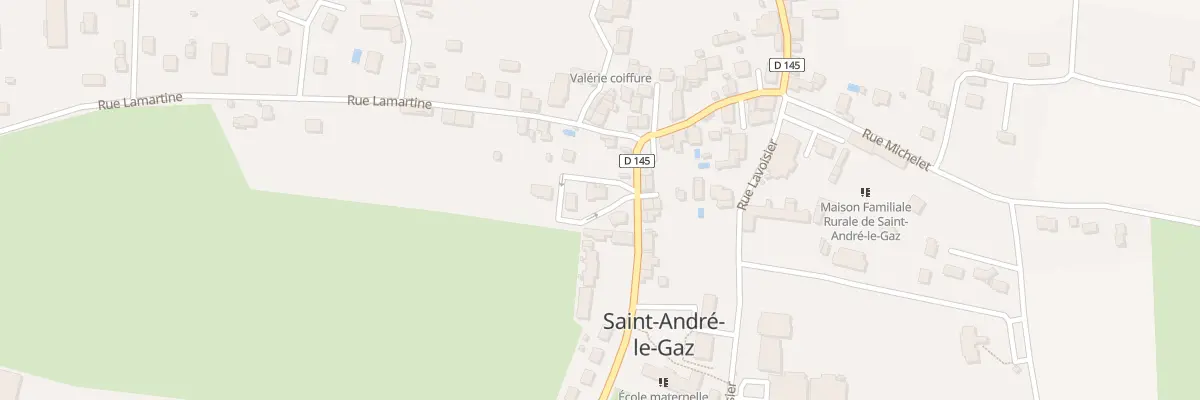 Plan du 24 Rue de la République à Saint-André-le-Gaz