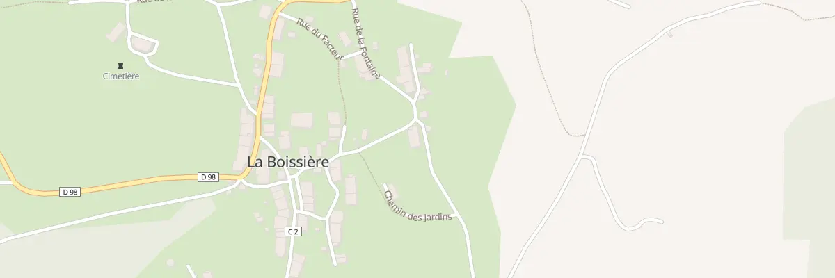 Plan du 3 Rue du Château d’Eau à La Boissière
