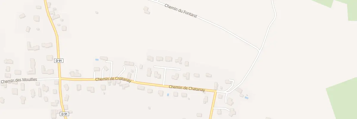 Plan du 289F Che de Chatanais à La Bâtie-Montgascon