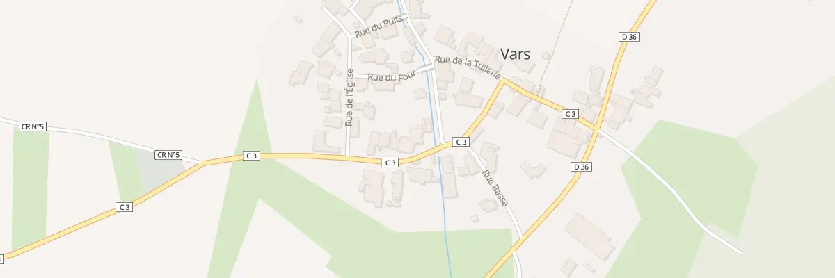 Plan du 2B Rue des Allées à Vars