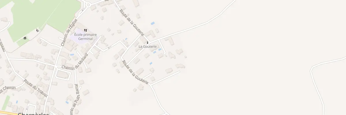Plan du 133 Rte de la Gouterie à Charnècles