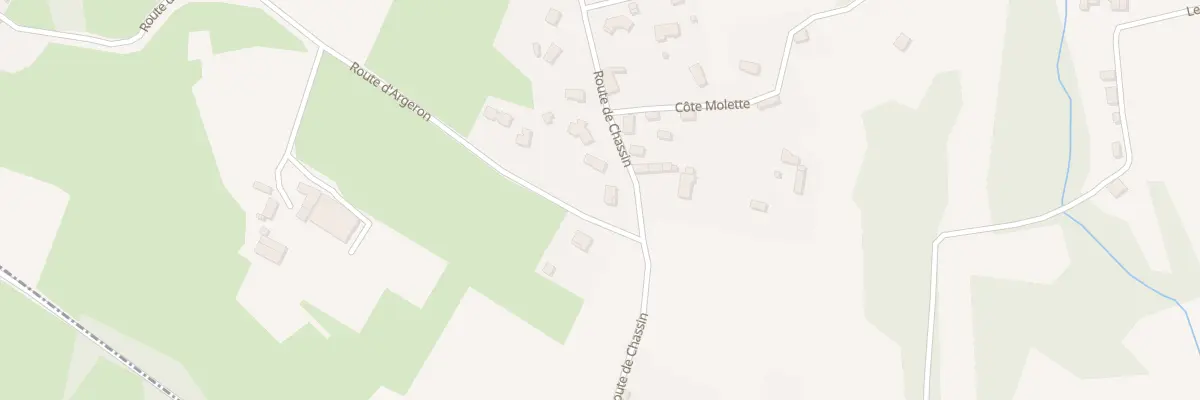 Plan du 87 Rte de Chassin aux Avenières Veyrins-Thuellin