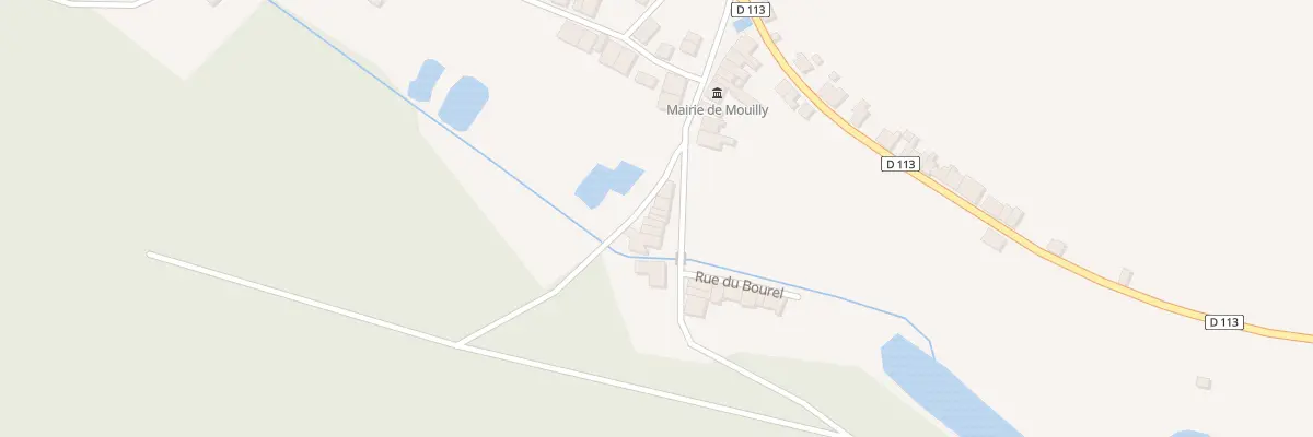 Plan du 16 Rue Basse à Mouilly