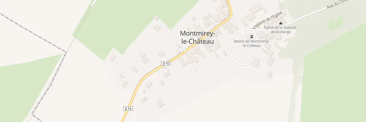 Plan du 28 Grande Rue à Montmirey-le-Château