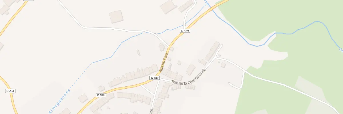 Plan du 2 Rue du Pont à Val-de-Meuse