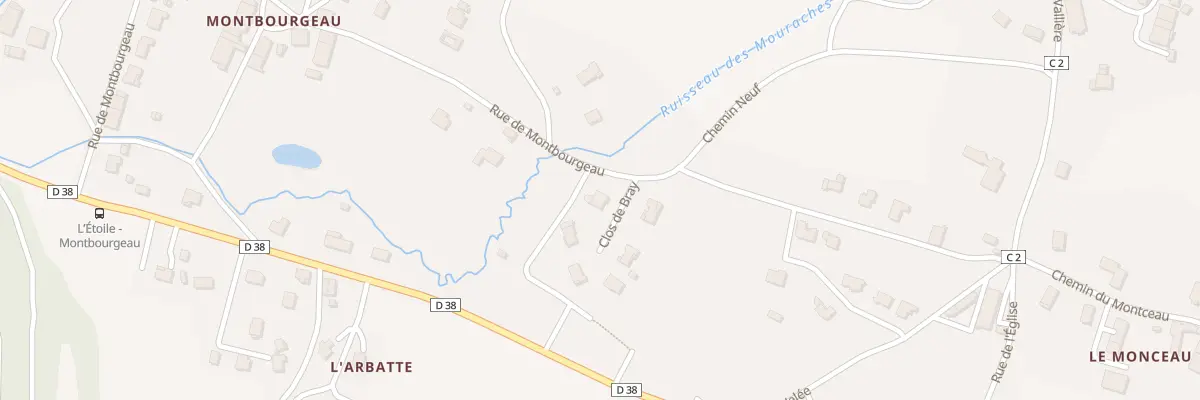 Plan du 14 Clos de Bray à L’Étoile