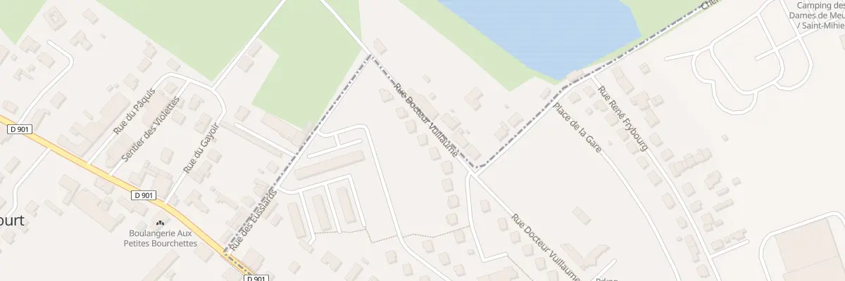 Plan du 73 Rue Docteur Vuillaume à Saint-Mihiel
