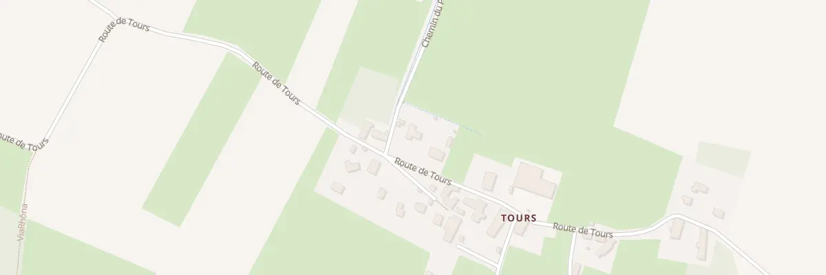 Plan du 5212 Tours à Brangues