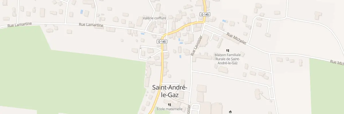 Plan du 21 Rue de la République à Saint-André-le-Gaz