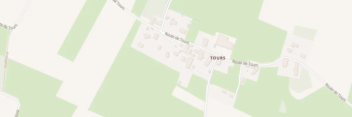 Plan du 5250 Tours à Brangues