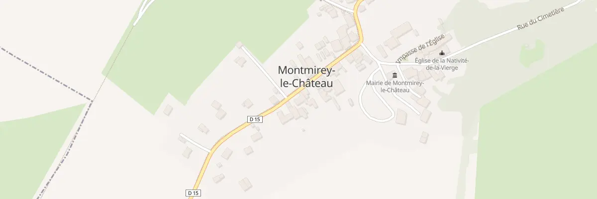 Plan du 24 Grande Rue à Montmirey-le-Château