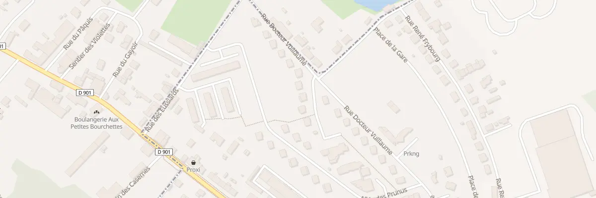 Plan du 65 Rue Docteur Vuillaume à Saint-Mihiel
