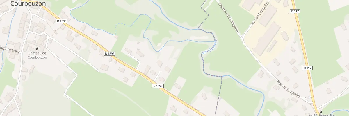 Plan du 419 Rte du Val de Sorne à Courbouzon