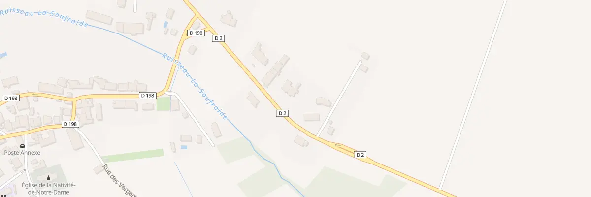 Plan du 12B Rte d’Autrey à Nantilly