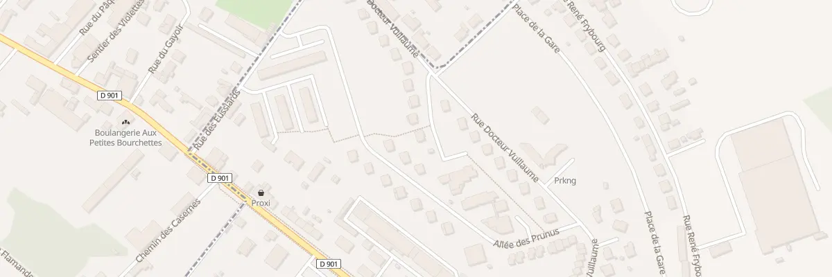 Plan du 61 Rue Docteur Vuillaume à Saint-Mihiel