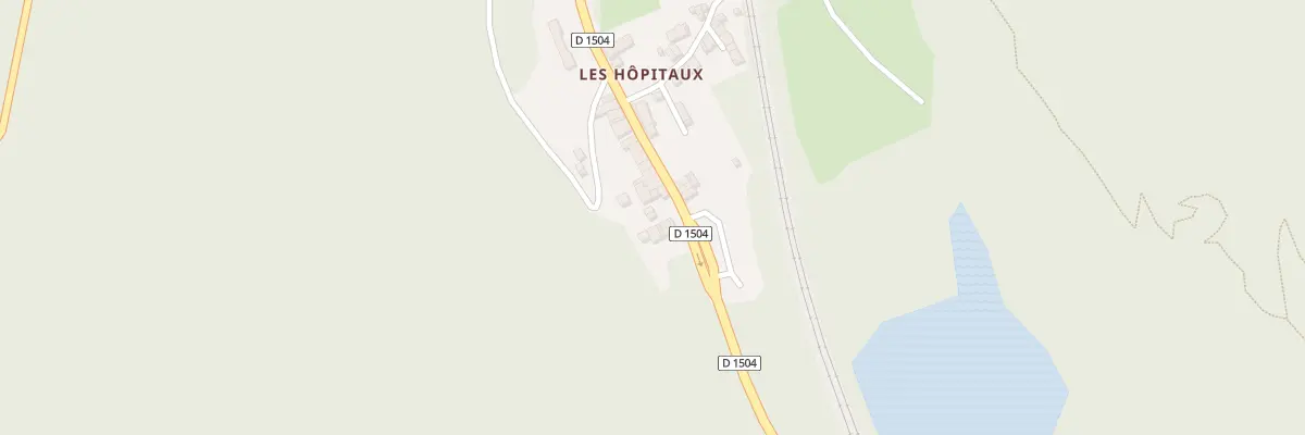Plan du 5016 Les Hopitaux à La Burbanche