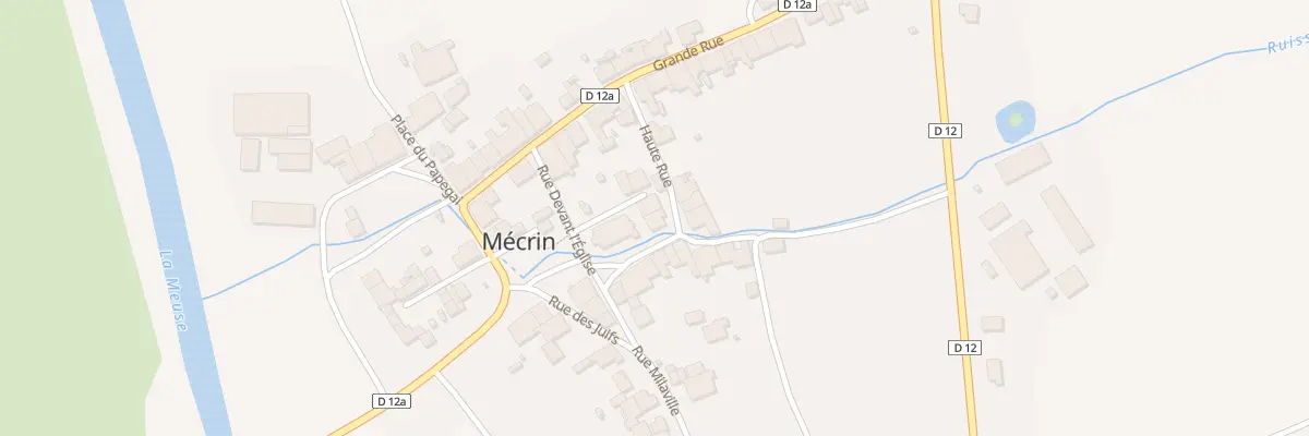 Plan du 5 Rue Devant l’Eglise à Mécrin