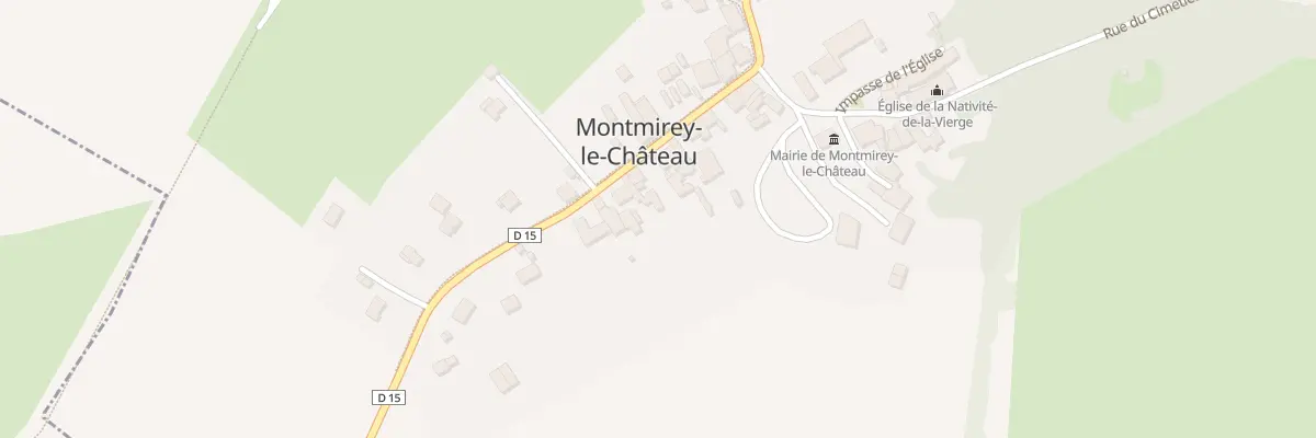 Plan du 20 Grande Rue à Montmirey-le-Château