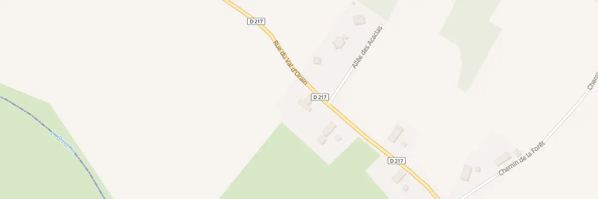 Plan du 2 Rue du Val d’Orain à Séligney