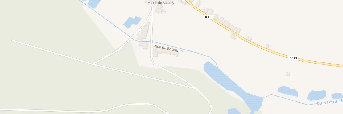 Plan du 8B Rue du Bourel à Mouilly