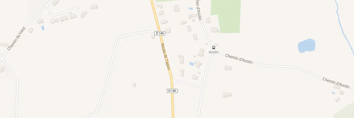 Plan du 247 Rte de Tapon à La Bâtie-Montgascon